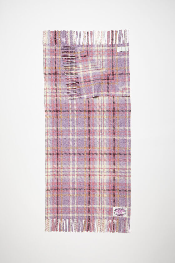 (image for) Seamless Oversized plaid scarf blanket